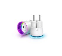 Fibaro FGWP-102 elektriskās kontaktdakšas adapters Tips F Balts