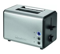 Clatronic TA 3620 2 šķēle (-s) 850 W Melns, Nerūsējošs tērauds