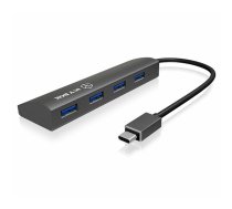 Interfeisa centrmezgls RAIDSONIC IB-AC6405-C USB 3.2 Gen 1 Type-C Melns