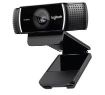 Logitech C922 1920 x 1080pixels USB Black webcam