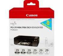 Canon 4868B018 tintes kārtridžs Oriģināls Melns, Tumši pelēks, Pelēks, Gaiši Pelēks, Matēts melns, Foto melns