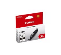 Canon CLI-551XL BK w/sec tintes kārtridžs 1 pcs Oriģināls Augsta (XL) produktivitāte Foto melns