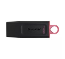 Kingston Technology DataTraveler Exodia USB zibatmiņa 256 GB USB Type-A 3.2 Gen 1 (3.1 Gen 1) Melns, Rozā