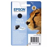 Epson Cheetah Singlepack Black T0711 DURABrite Ultra Ink tintes kārtridžs 1 pcs Oriģināls Standarta produktivitāte Melns