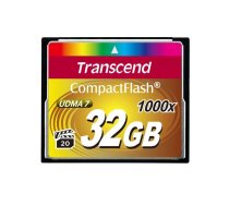 Zibatmiņa Transcend 32GB CompactFlash 1000x TS32GCF1000