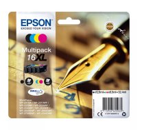Epson Pen and crossword C13T16364012 tintes kārtridžs 1 pcs Oriģināls Augsta (XL) produktivitāte Melns, Tirkīzzils, Fuksīns, Dzeltens