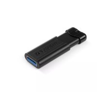Verbatim PinStripe USB zibatmiņa 16 GB USB Type-A 3.2 Gen 1 (3.1 Gen 1) Melns