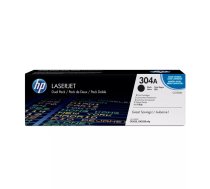 HP 304A 2-pack Black Original LaserJet Toner Cartridges