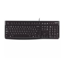 LOGITECH K120 Vadu tastatūra melna USB US Logitech 920-002508