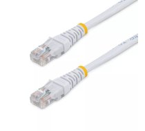 StarTech.com M45PAT15MWH tīkla kabelis Balts 15 m Cat5e U/UTP (UTP)