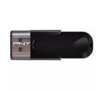 PNY Attaché 4 2.0 64GB USB zibatmiņa USB Type-A Melns