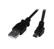 StarTech.com USBAMB2MD USB kabelis USB 2.0 2 m USB A Mini-USB B Melns