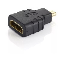 Equip 118915 kabeļu spraudņu pāreja microHDMI HDMI Melns