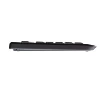 Klaviatūra CHERRY DC 2000 Peles iekļauta Office USB QWERTZ Vācu Melna
