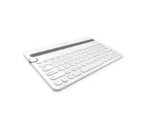 Logitech Bluetooth® Multi-Device Keyboard K480 tastatūra Bluetooth sistēma QWERTZ Vācu Balts