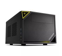 Datora korpuss Sharkoon SHARK ZONE C10 Mini-ITX Melns, Dzeltens