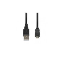 iBox IKU2M18 USB kabelis USB 2.0 1,8 m USB A Micro-USB B Melns