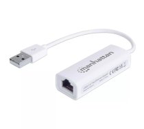 Ethernet adapteris Manhattan USB-A Fast Ethernet Adapter 10/100 Mbps