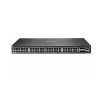 Aruba 6300F 48-port 1GbE Class 4 PoE & 4-port SFP56 Vadīts L3 Gigabit Ethernet (10/100/1000) Power over Ethernet (PoE) 1U Pelēks