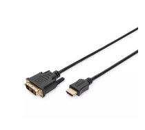 Digitus AK-330300-100-S video kabeļu aksesuārs 10 m HDMI Type A (Standard) DVI-D Melns