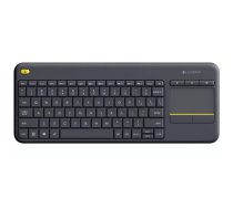 Bezvadu taustiņu klaviatūra Logitech K400 Plus