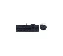 Dell KB813 viedkaršu tastatūra, vadu, tastatūras izkārtojums igauņu valodā, USB, melna