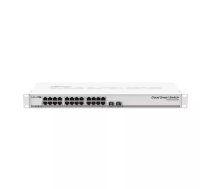 Mikrotik CSS326-24G-2S+RM tīkla pārslēgs Vadīts Gigabit Ethernet (10/100/1000) Power over Ethernet (PoE) 1U Balts