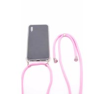 Maciņš aizmugurējais Evelatus Samsung A40 Case with rope Pink Transparent