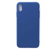 Aizmugurējais vāciņš Evelatus Apple iPhone XS MAX Soft Touch Silicone Blue
