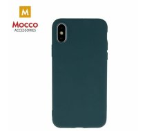 Mocco Ultra Slim Soft Matte 0.3 mm Matēts Silikona Apvalks Priekš Samsung G770 Galaxy S10 Lite Tumši Zaļš