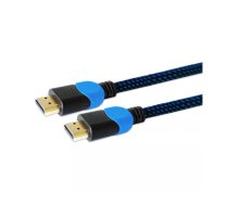 Savio GCL-02 HDMI kabelis 1,8 m HDMI Type A (Standard) Melns, Zils