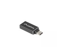 Lanberg AD-UC-UA-02 kabeļu spraudņu pāreja USB 3.0 Type C USB 3.0 Type A Melns