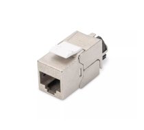 Tīkla kabelis Digitus Cat. 6A Keystone modulis RJ-45 Ekranēts Sudraba