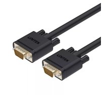 UNITEK Y-C503 VGA kabelis 1,5 m VGA (D-Sub) Melns