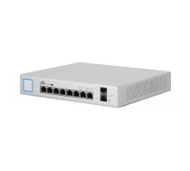 Ubiquiti UniFi US-8-150W tīkla pārslēgs Vadīts Gigabit Ethernet (10/100/1000) Power over Ethernet (PoE) Balts