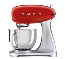 Smeg SMF02RDEU mikseris Mikseris ar statīvu 800 W Sarkans, Sudrabs