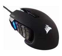 Corsair Scimitar RGB Elite pele Speļu Labā roka USB Type-A Optisks 18000 DPI