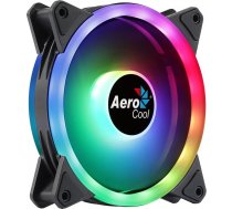 Aerocool Duo 12 Datora korpusam Ventilators 12 cm Melns