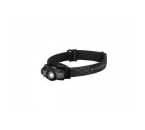 Galvas lukturis Ledlenser MH5 — uzlādējams LED lukturis, 400 lm, darbības rādiuss 180 m, IP54, 750 mAh Li‑Ion, 2 režīmi
