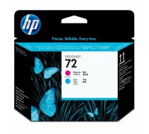 HP 72 Magenta and Cyan Printhead