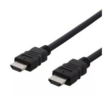 Deltaco HDMI-905 HDMI kabelis 0,5 m HDMI Type A (Standard) Melns