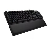 Logitech G G513 CARBON LIGHTSYNC RGB Mechanical Gaming Keyboard, GX Brown tastatūra Speļu USB QWERTY Angļu Ogleklis