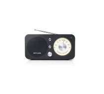 Pārnēsājams radio Muse M-095 BT — FM 88–108 MHz, 5W RMS, ārējā antena, AC 100–240V, melns