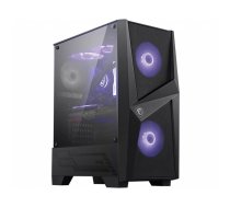 Spēļu datora korpuss MSI MAG FORGE 100M Midi Tower Melns