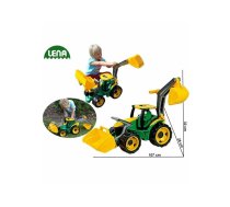 Traktors LENA MAXI ar kausu un iekrāvēju  107 cm L02080 (kastē)