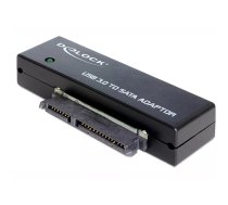 DeLOCK 62486 kabeļu spraudņu pāreja USB3.0 SATA III Melns