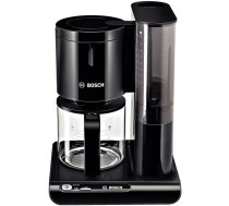 Pilienu kafijas automāts Bosch TKA8013 — ūdens tvertne 1,25 L, 15 tasītes, 1160 W, melna