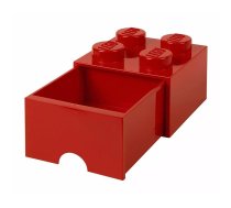 Room Copenhagen LEGO klucīšu atvilktne 4 sarkana - RC40051730