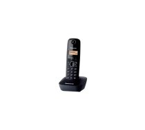 Panasonic KX-TG1611 DECT telefons Zvanītāja ID Melns