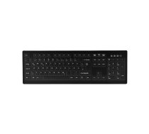 Klaviatūra Active Key AK-C8100 Medicīnas RF Bezvadu QWERTZ Vācu Melna